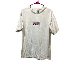 Crooked Tongues Fox In A Box Graphic Short Sleeve T Shirt In Cream White S